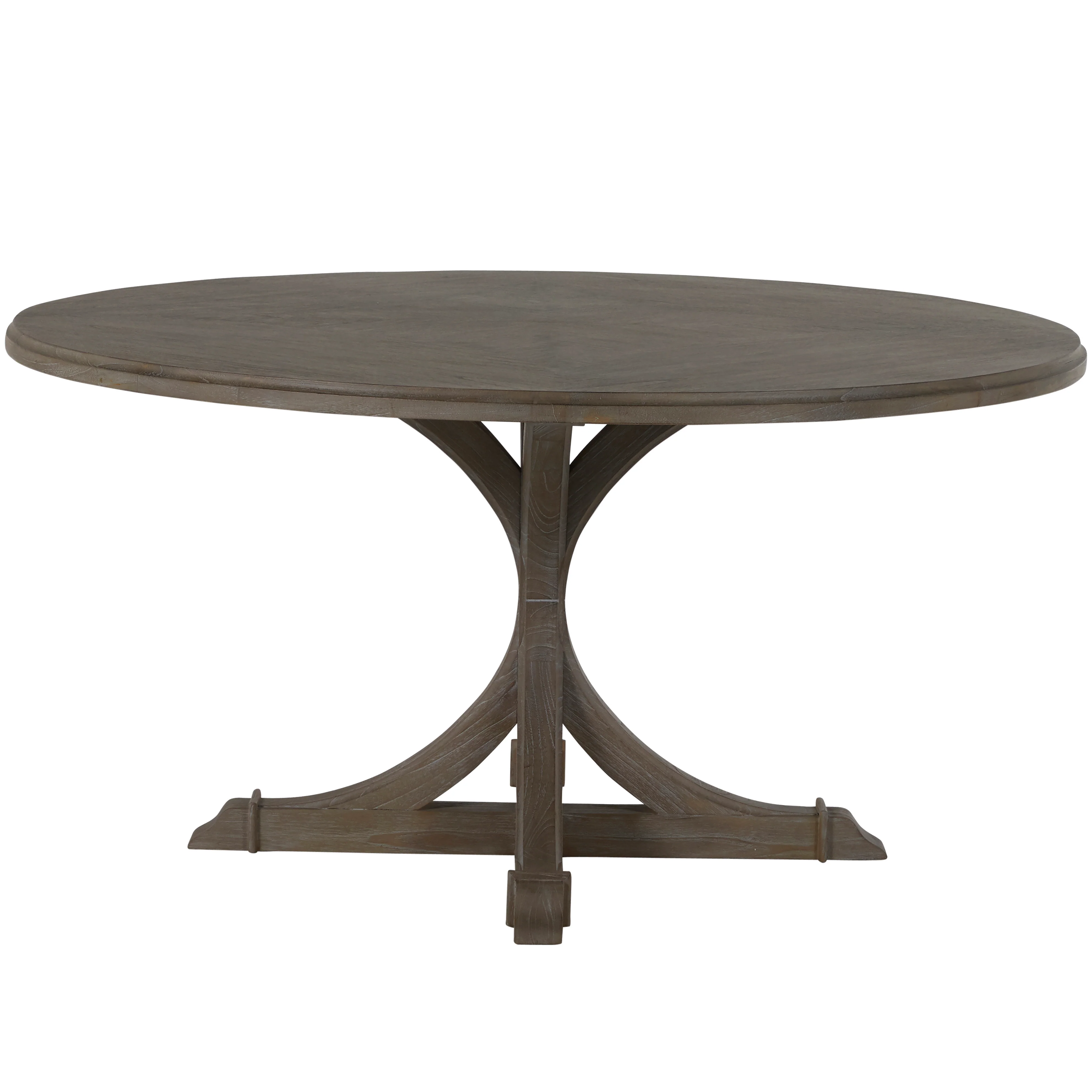 Adams Round Dining Table - Gray - Image 5