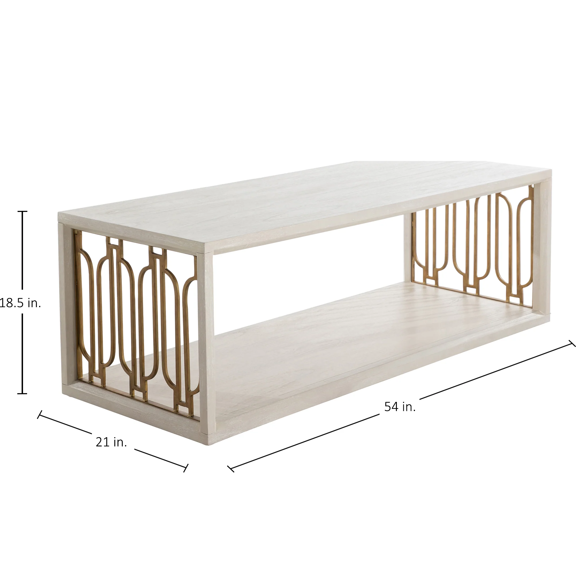 Ainsworth Coffee Table - White - Image 2