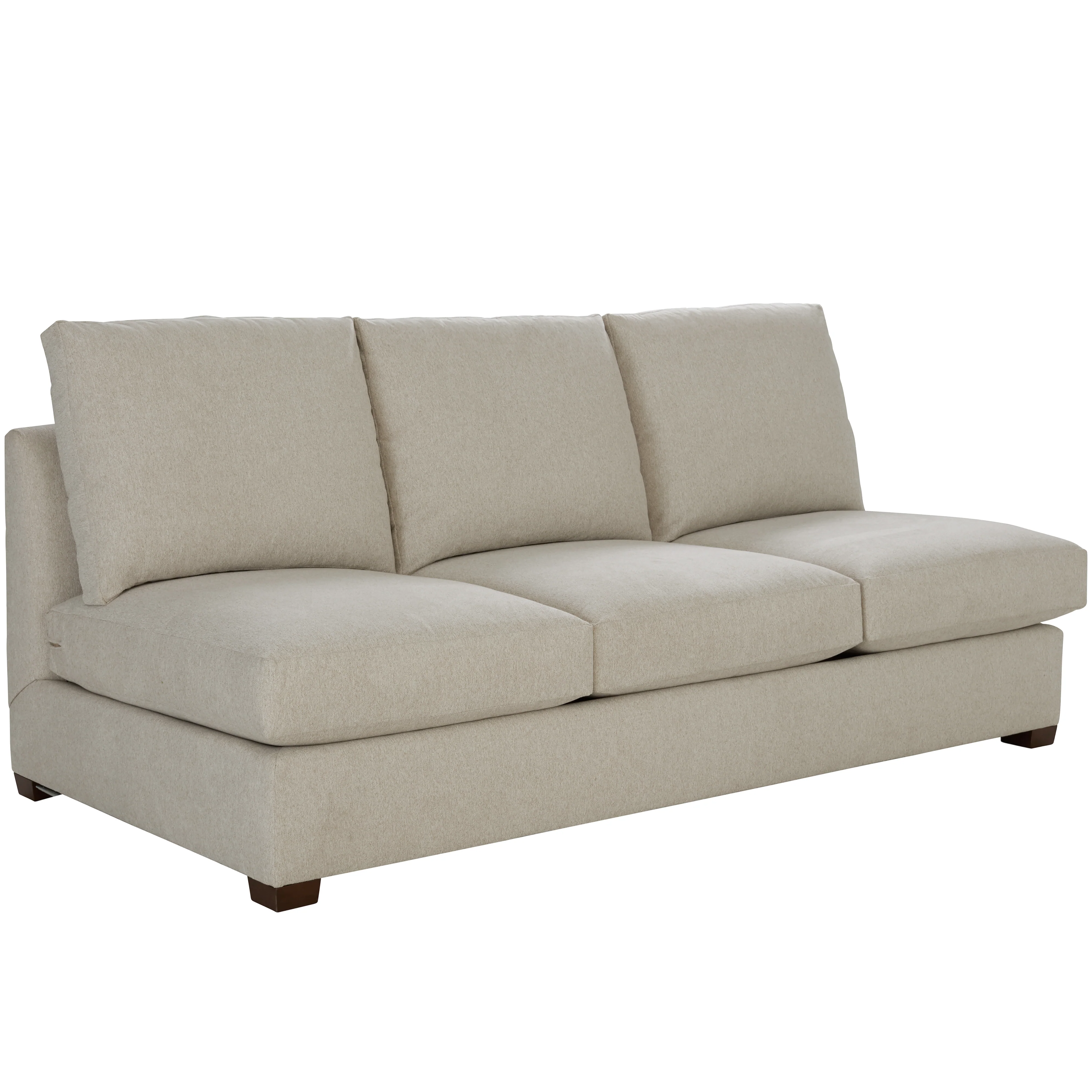 Burk Armless Sofa - Image 3