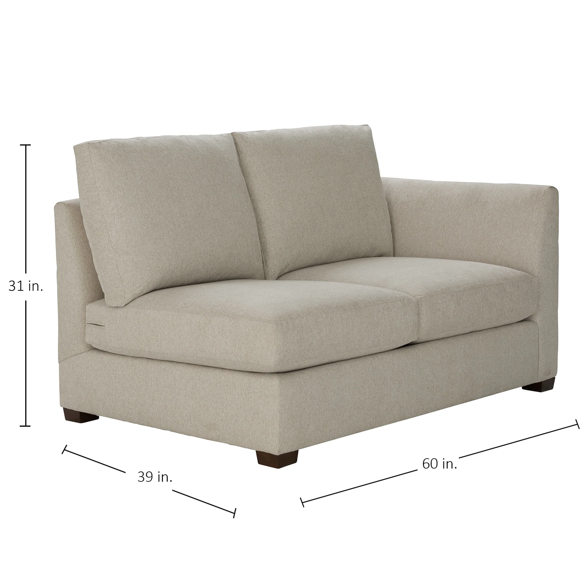 Burk RAF Loveseat - Image 2