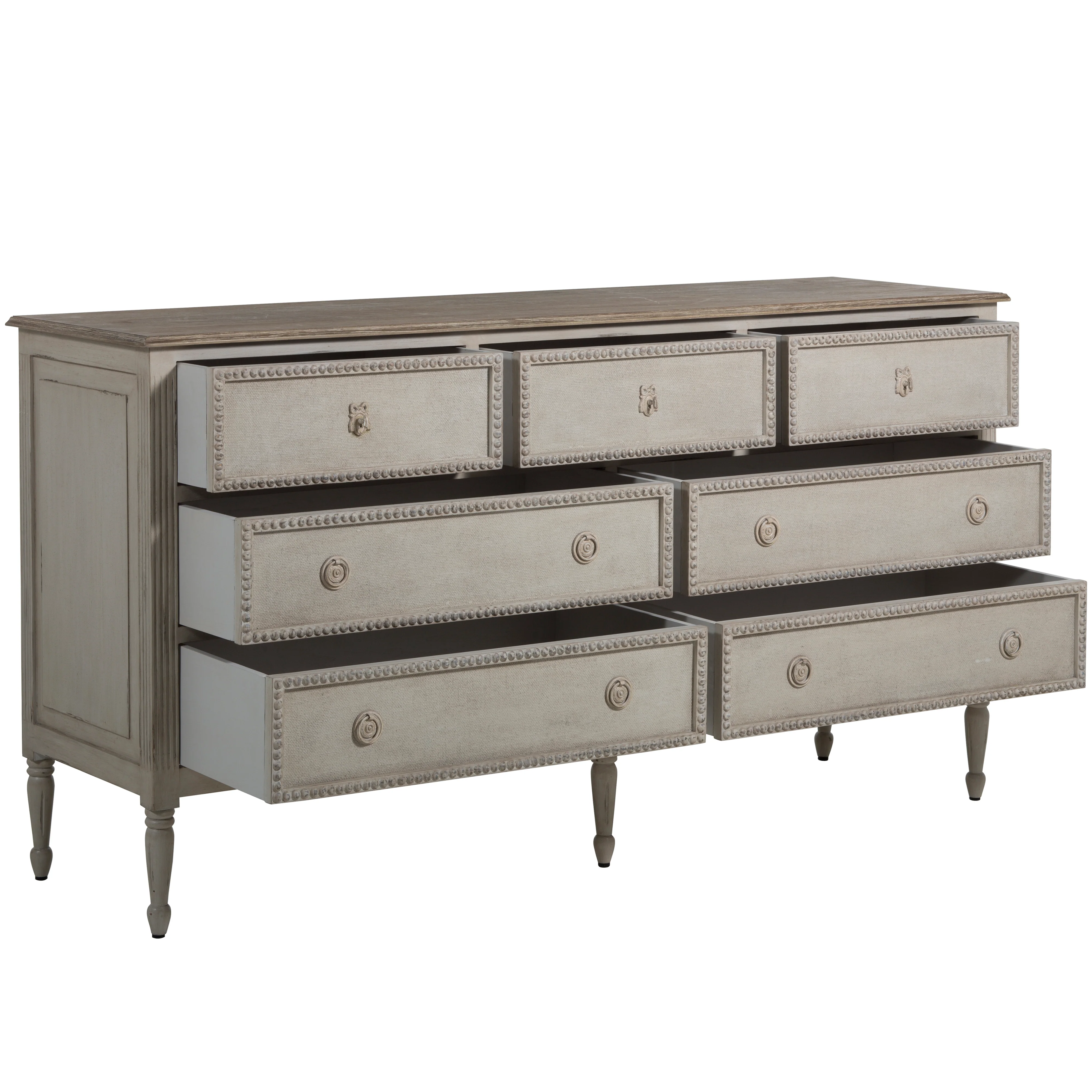 Caroline Dresser - Antique White - Image 11