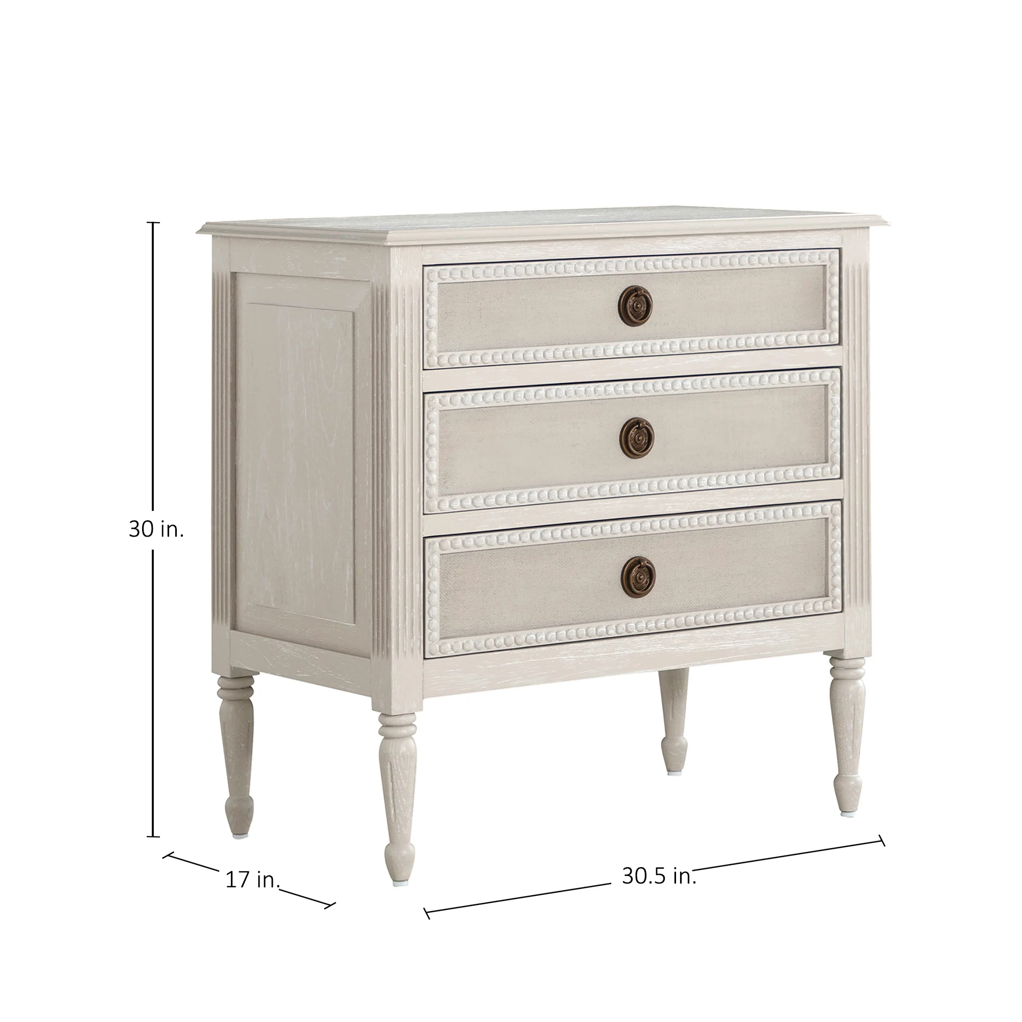 Caroline Nightstand - White - Image 2