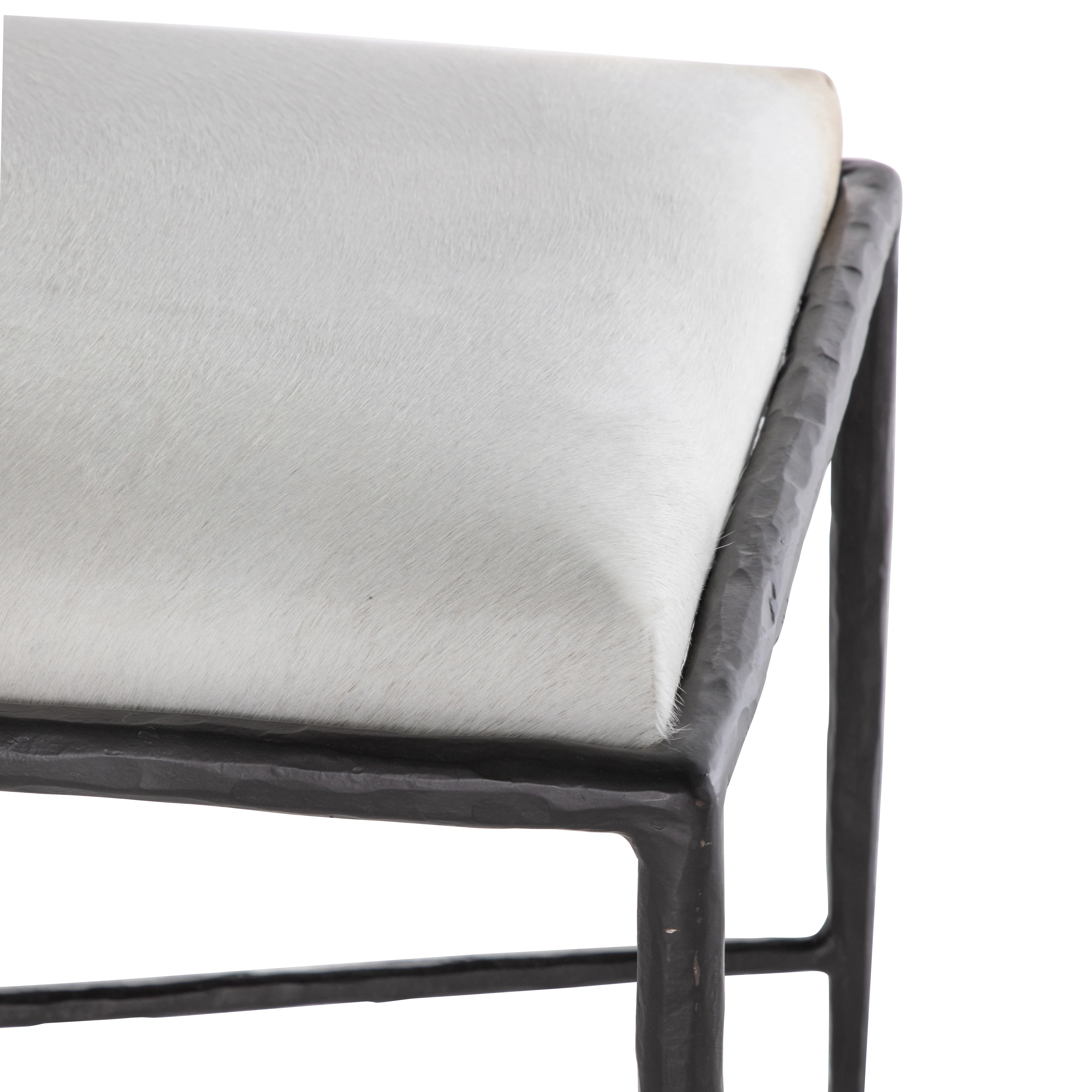 Devoe Bench - Hair on Hide - Image 5