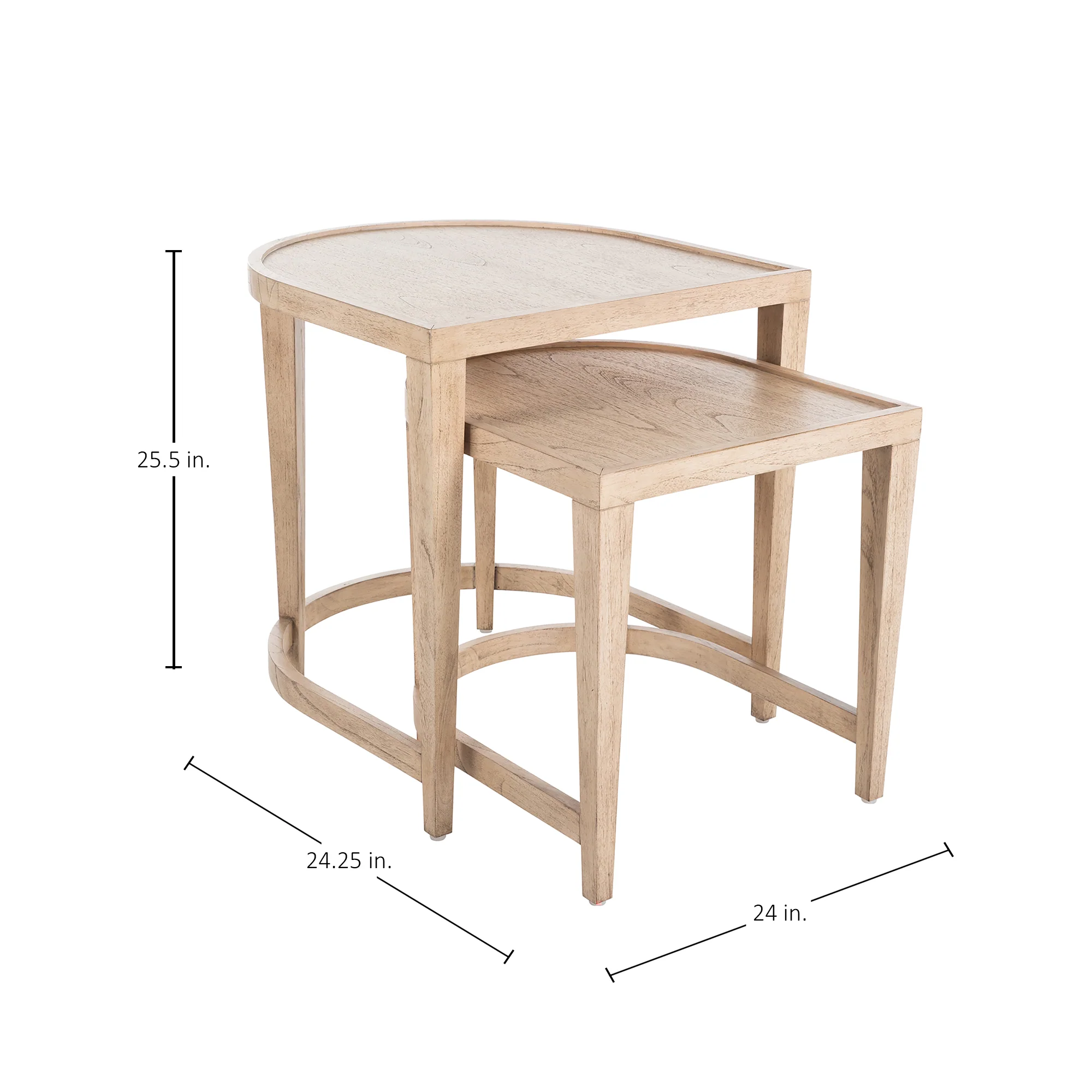 Dustin Nesting Tables - Natural - Image 2