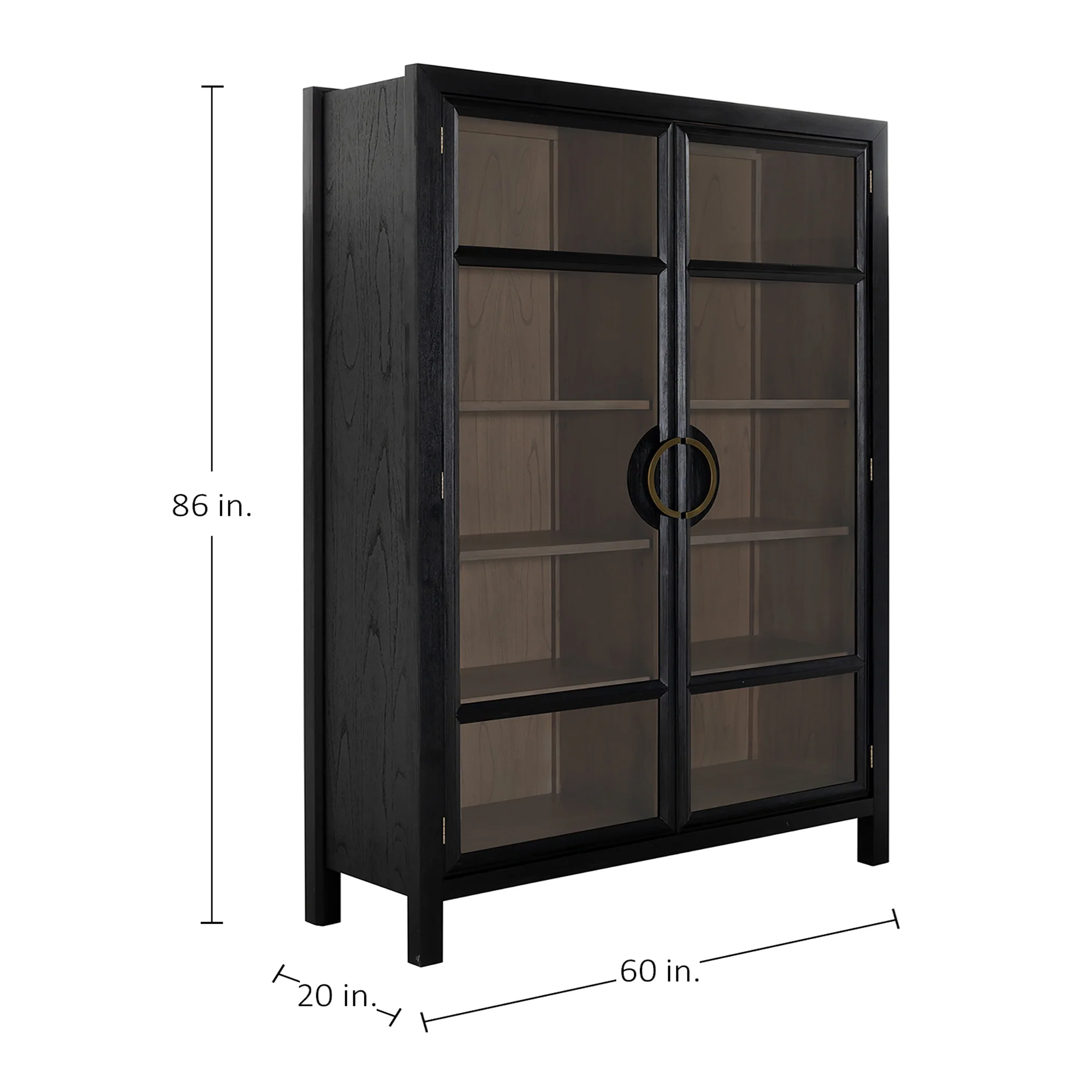 Elias Cabinet - Black - Image 2
