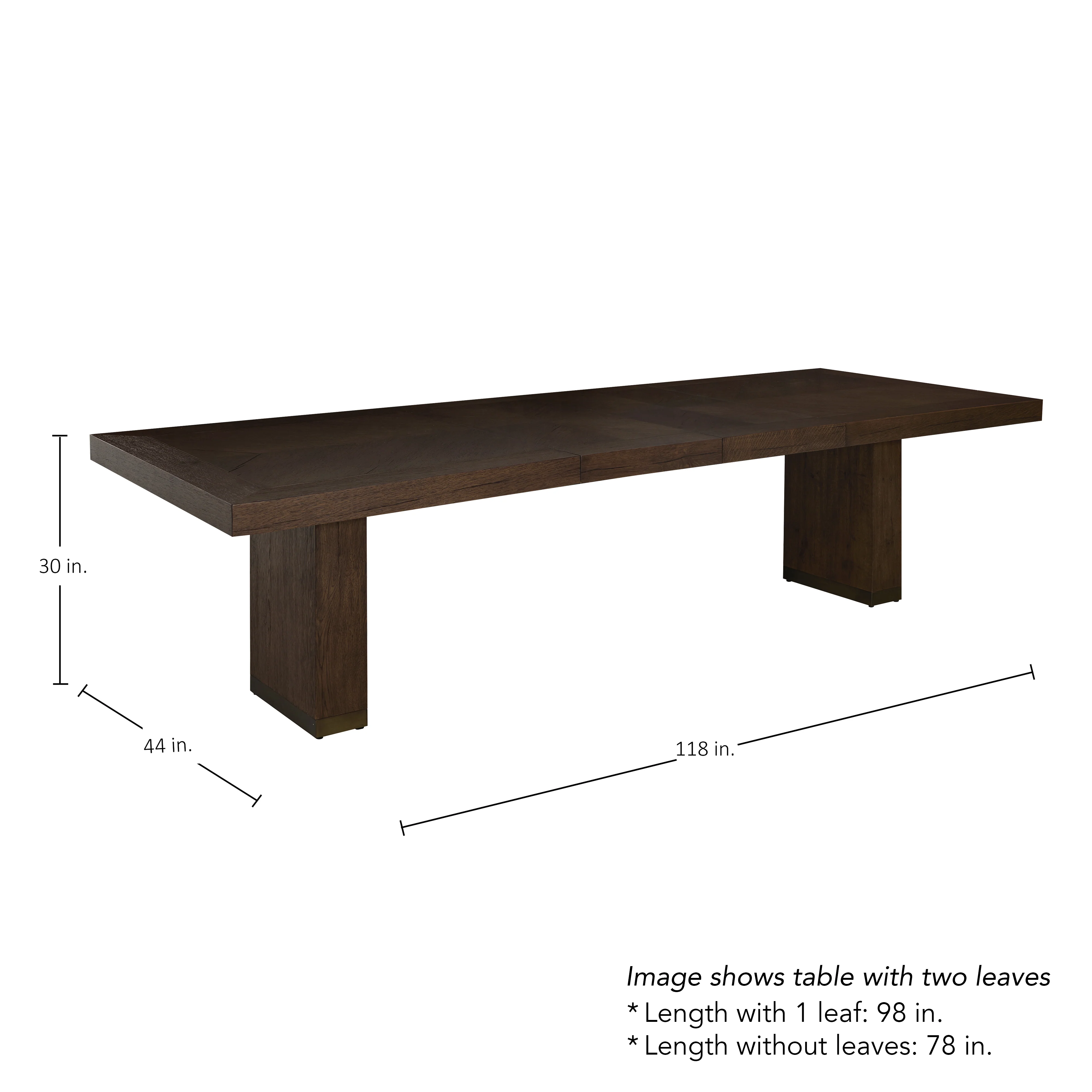 Highland Extension Dining Table - Dusk - Image 2