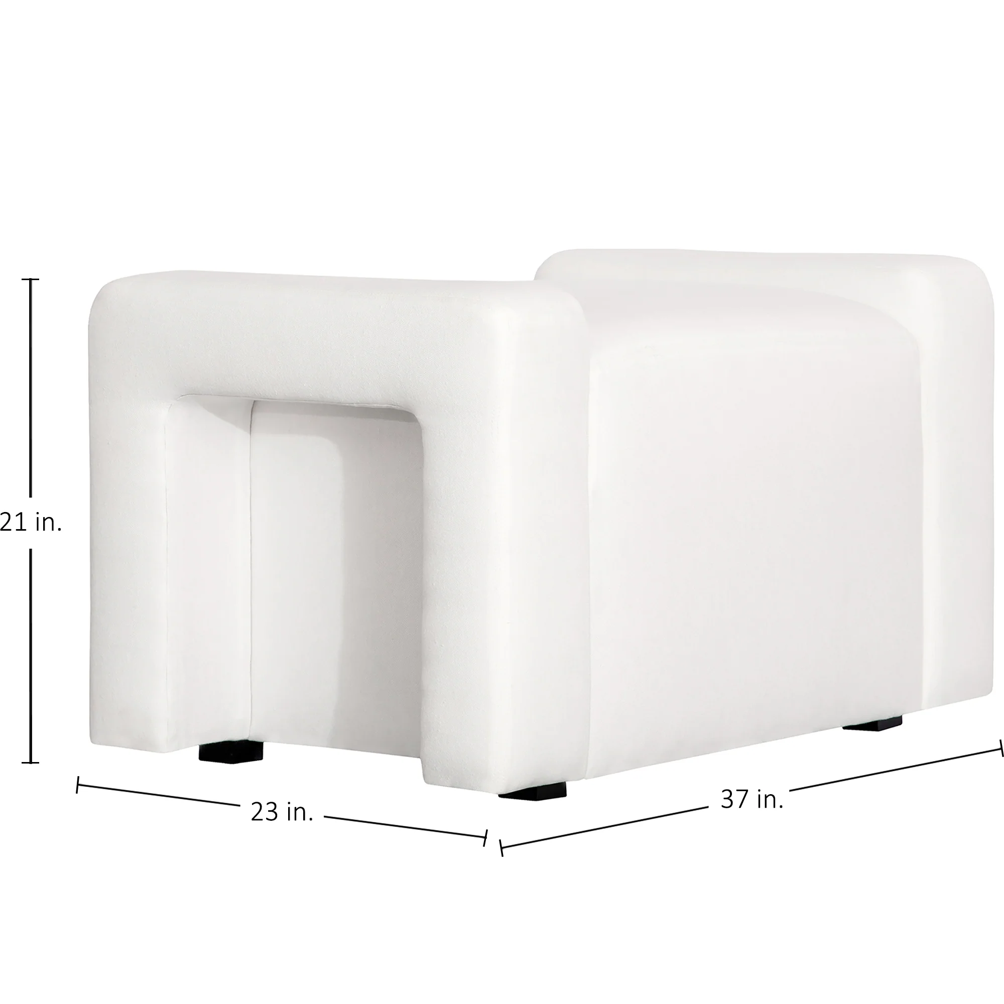 Hutchens Ottoman - Image 2