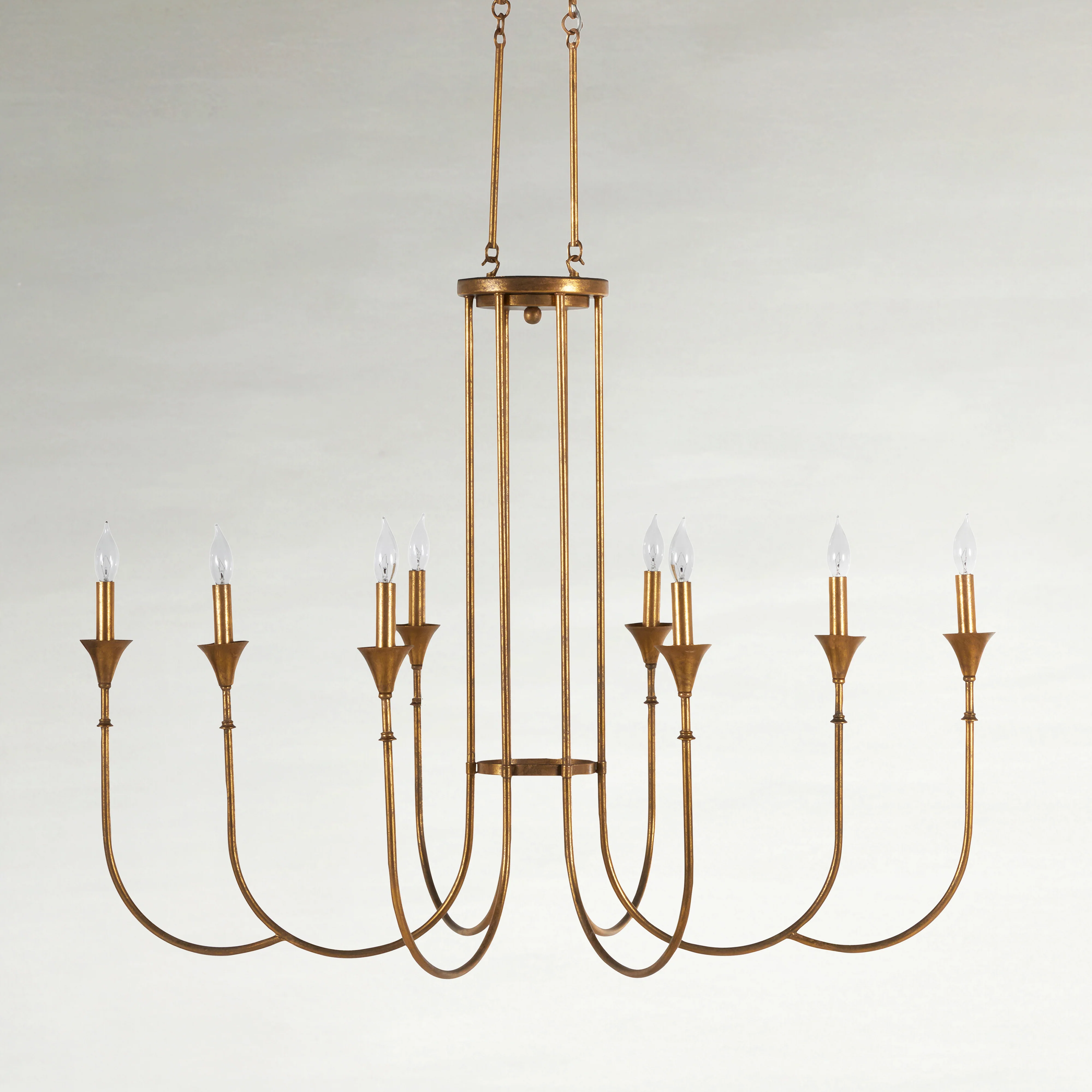 Kathleen Chandelier - Gilded Gold