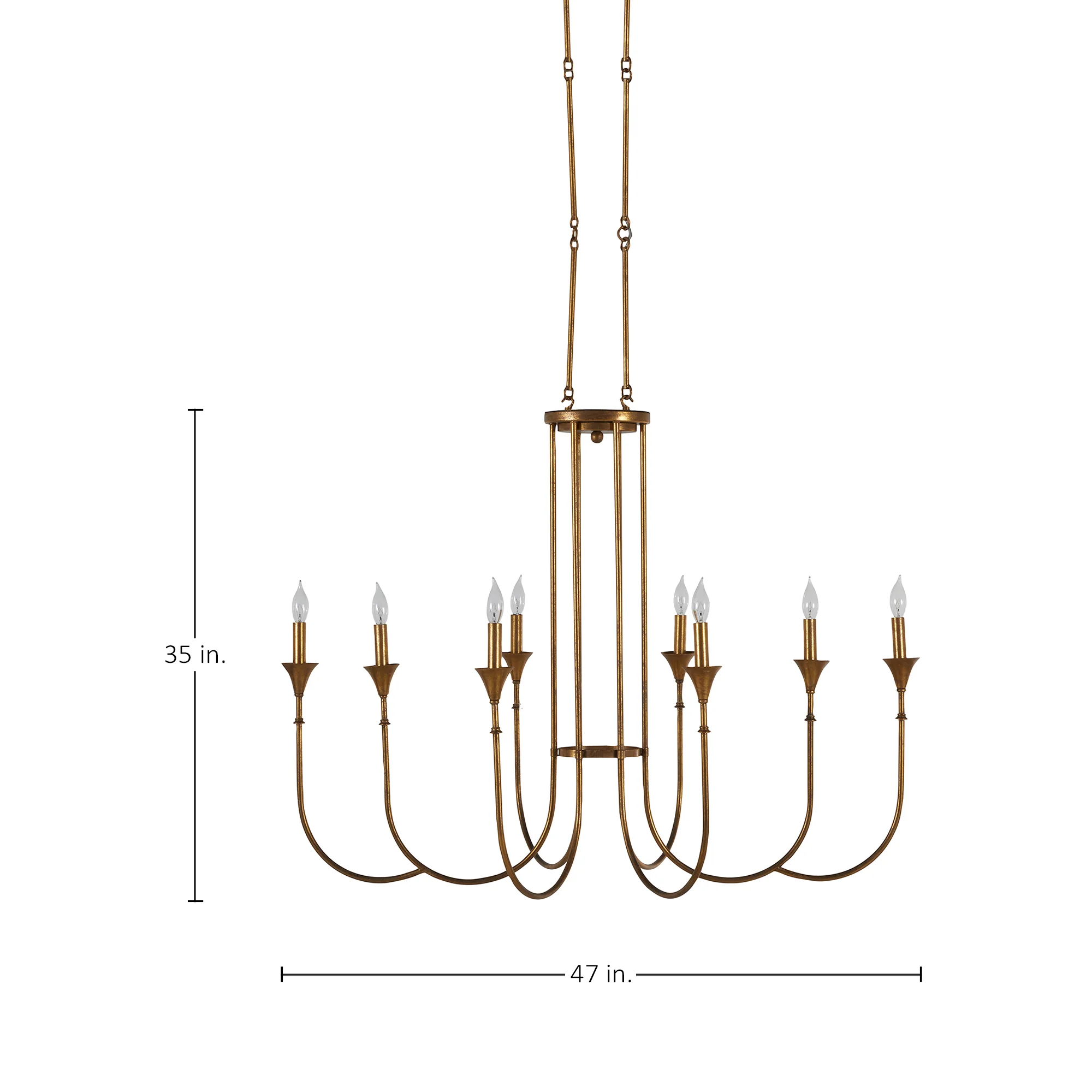 Kathleen Chandelier - Gilded Gold - Image 2
