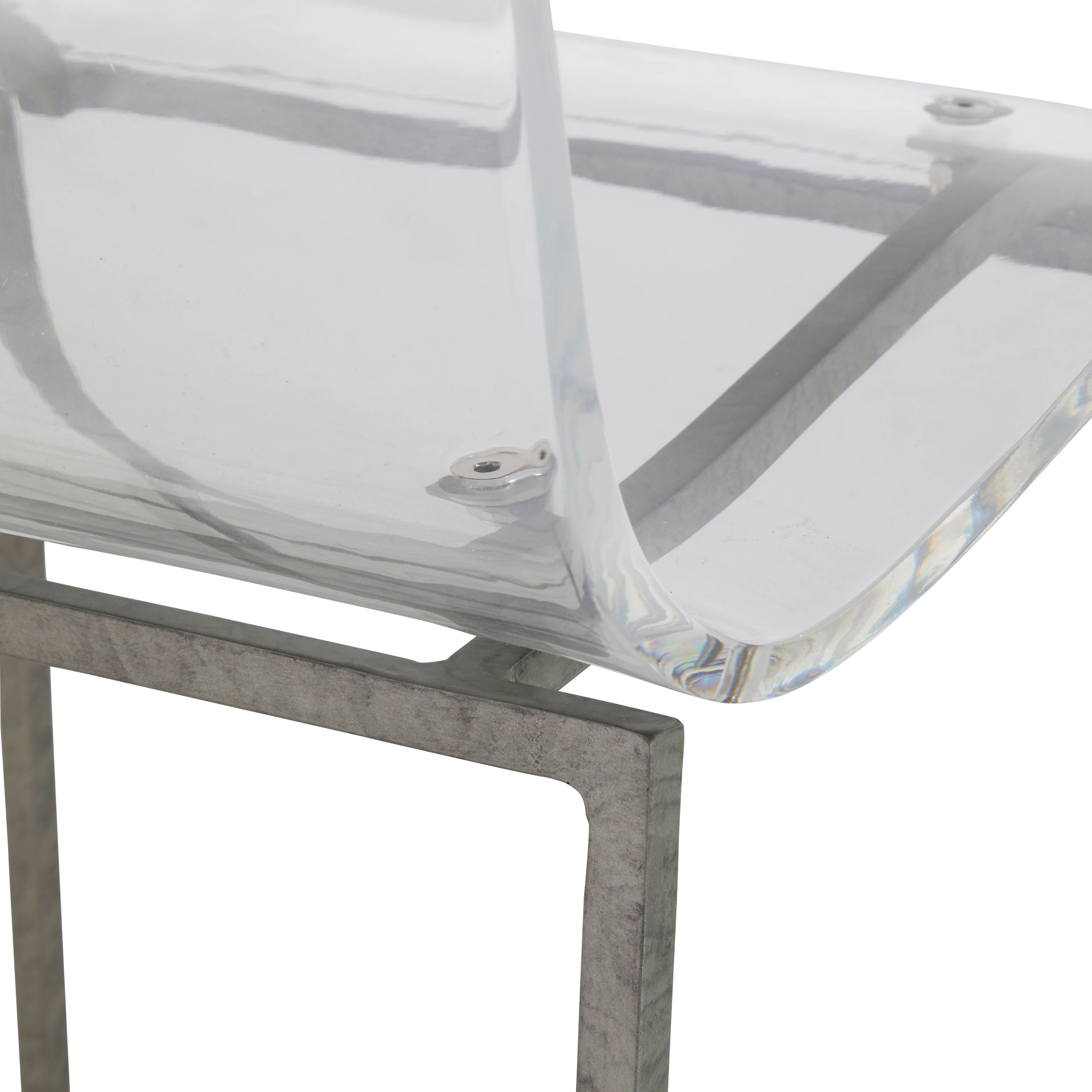King 24.75" Counter Height Stool - Silver - Image 6