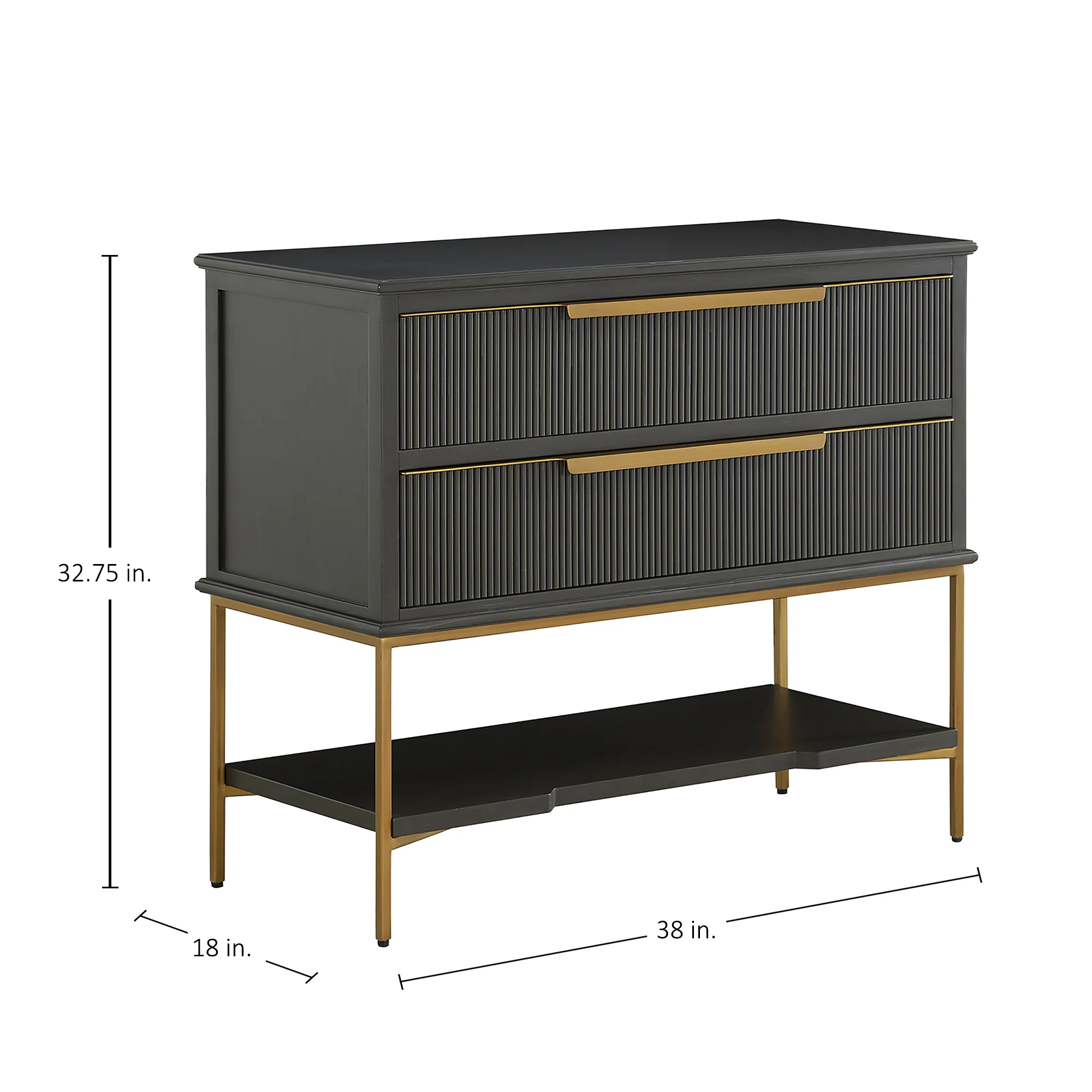 Riggs Nightstand - Dark - Image 2