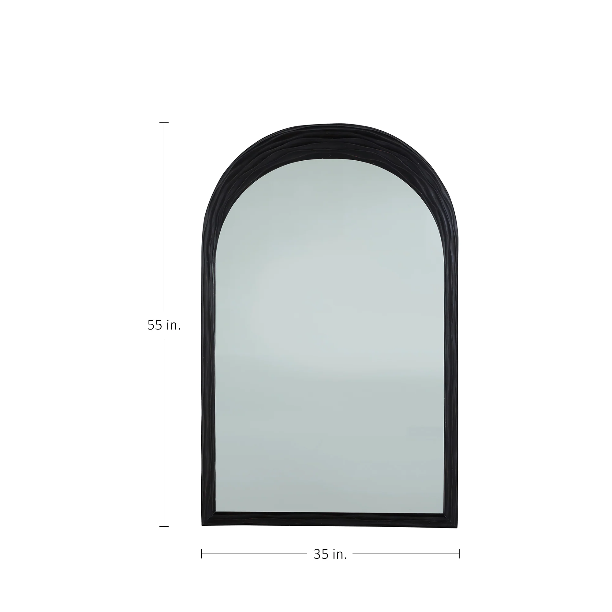 Swell Mirror - Black - Image 2