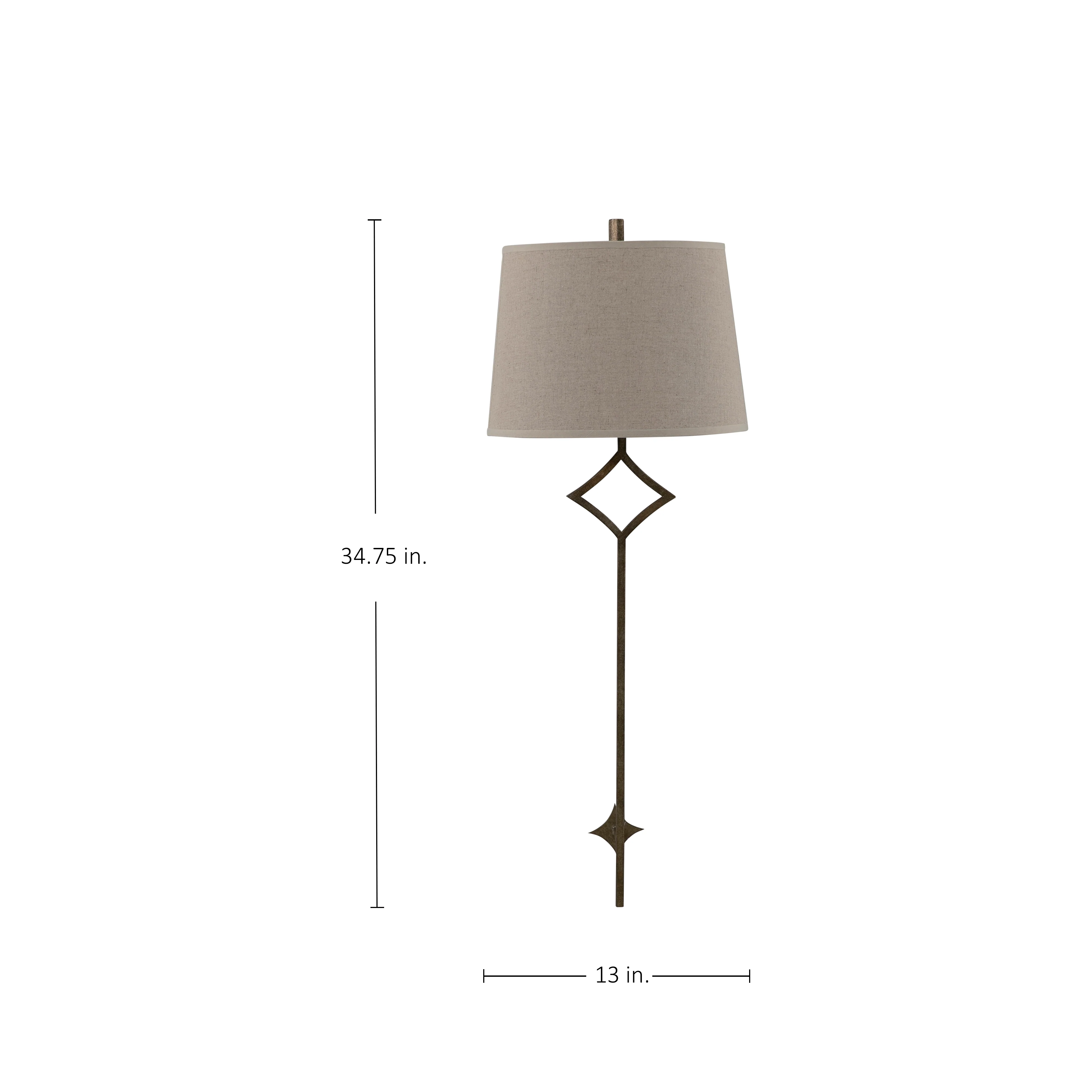 Theresa Sconce - Silver - Image 2
