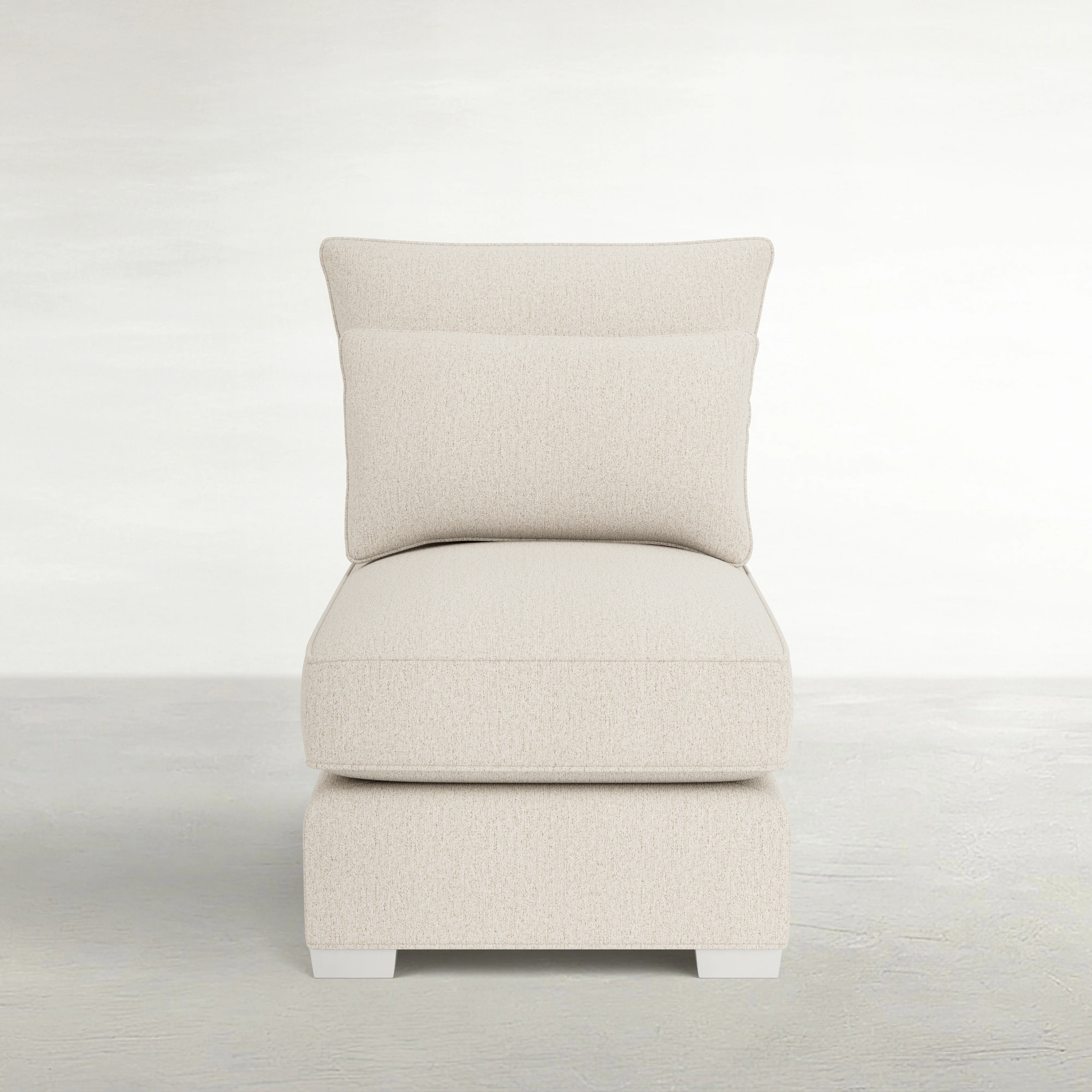 Westley Armless Chair (Deep Seat)