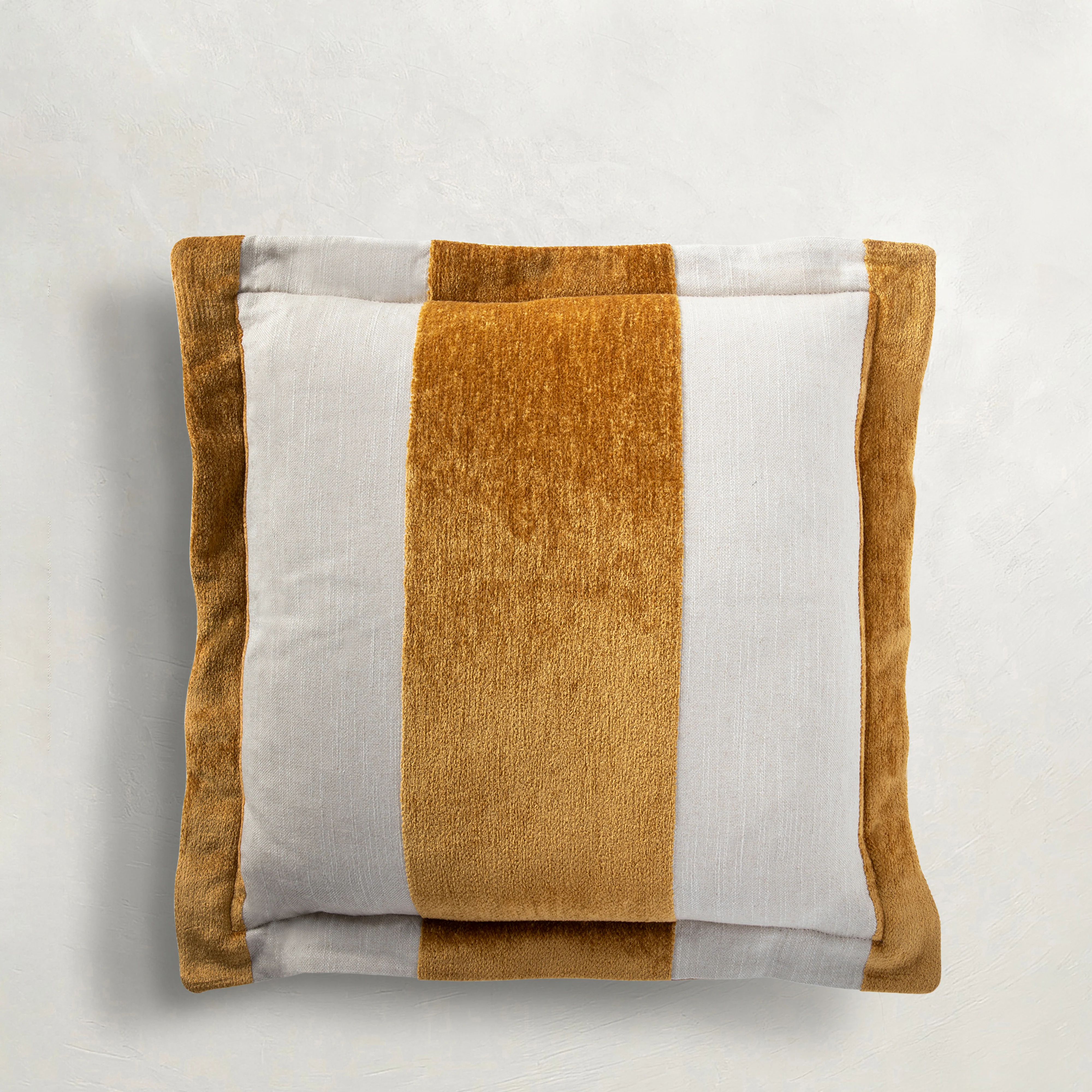 Wide Stripe Chenille Indoor Throw Pillow - Image 6